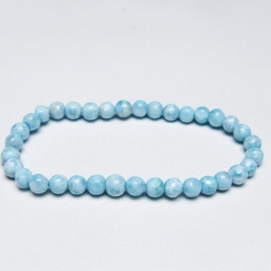 ラリマー ブレスレット 5mm 一点物 メール便可 [M便 1/10] 111-47902