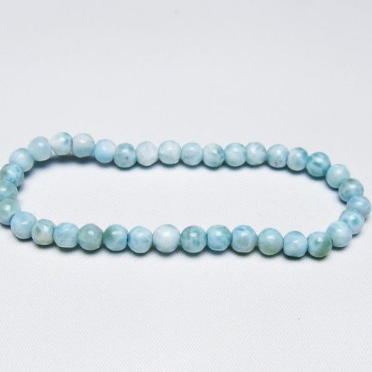 ラリマー ブレスレット 5mm 一点物 メール便可 [M便 1/10] 111-47905