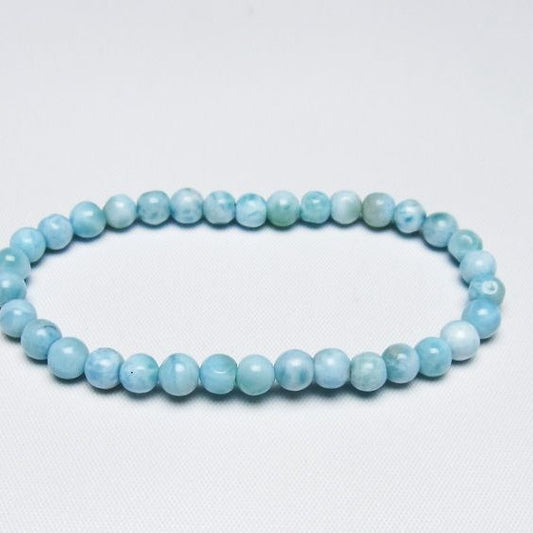 ラリマー ブレスレット 5mm 一点物 メール便可 [M便 1/10] 111-47915