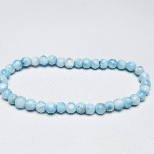 ラリマー ブレスレット 5mm 一点物 メール便可 [M便 1/10] 111-47932