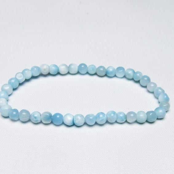 ラリマー ブレスレット 5mm 一点物 メール便可 [M便 1/10] 111-47934