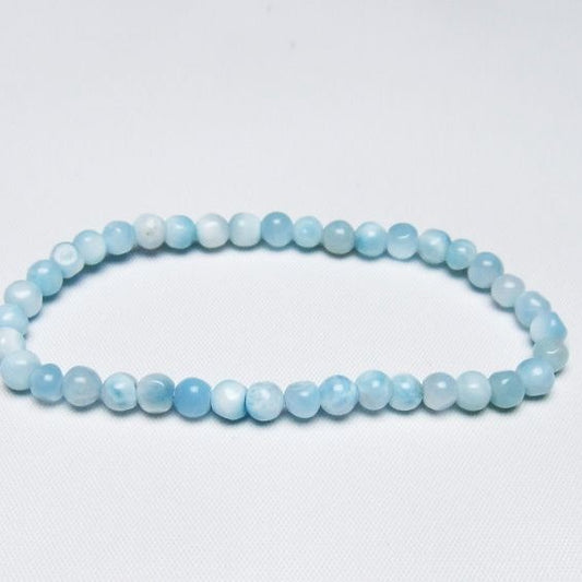 ラリマー ブレスレット 5mm 一点物 メール便可 [M便 1/10] 111-47934