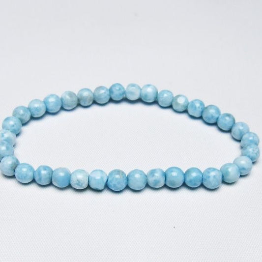 ラリマー ブレスレット 5mm 一点物 メール便可 [M便 1/10] 111-47936
