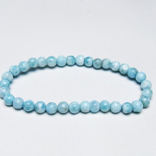 ラリマー ブレスレット 5mm 一点物 メール便可 [M便 1/10] 111-47937
