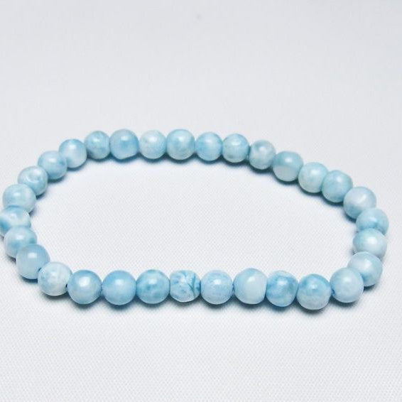 ラリマー ブレスレット 6mm 一点物 メール便可 [M便 1/10] 111-47943