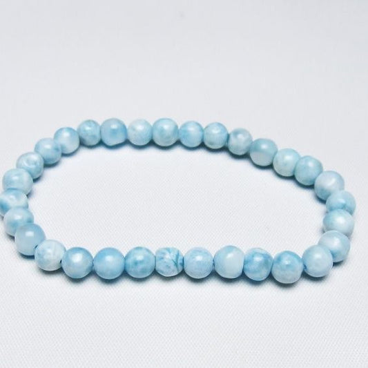 ラリマー ブレスレット 6mm 一点物 メール便可 [M便 1/10] 111-47943