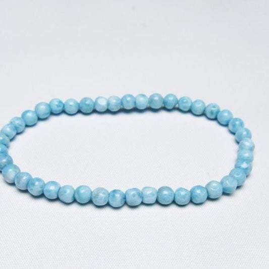 ラリマー ブレスレット 5mm 一点物 メール便可 [M便 1/10] 111-47956