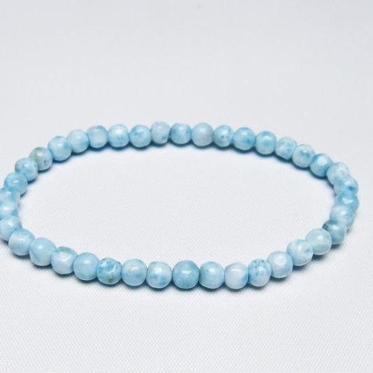 ラリマー ブレスレット 5mm 一点物 メール便可 [M便 1/10] 111-47961