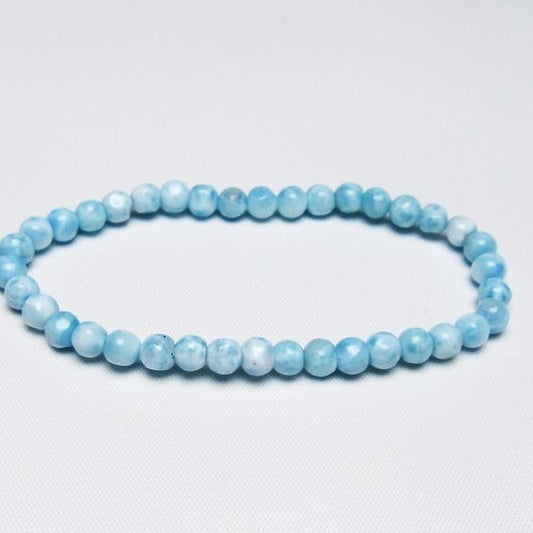 ラリマー ブレスレット 5mm 一点物 メール便可 [M便 1/10] 111-47962