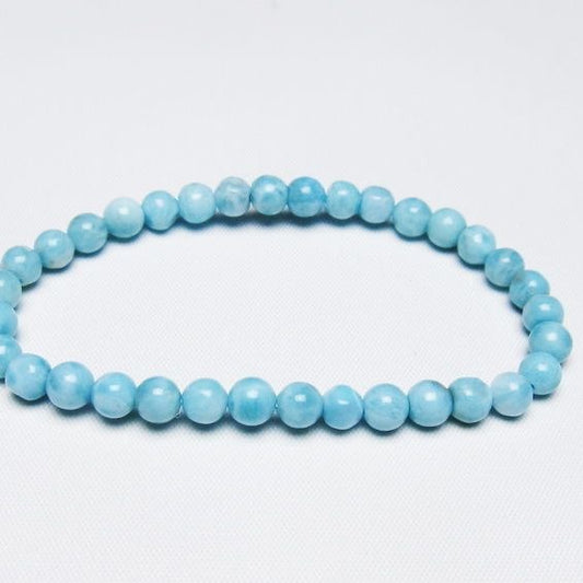 ラリマー ブレスレット 5mm 一点物 メール便可 [M便 1/10] 111-47965