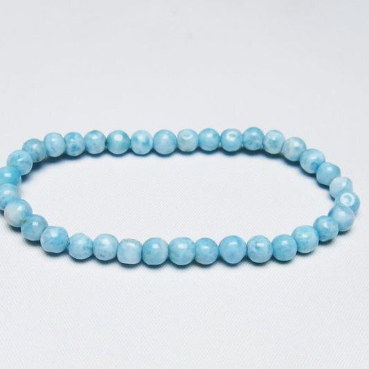 ラリマー ブレスレット 5mm 一点物 メール便可 [M便 1/10] 111-47967