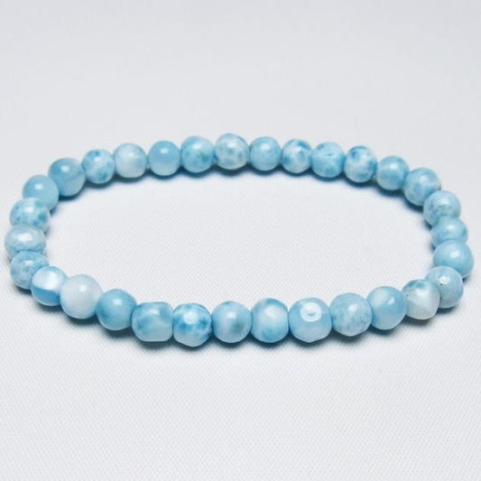 ラリマー ブレスレット 6mm 一点物 メール便可 [M便 1/10] 111-47970