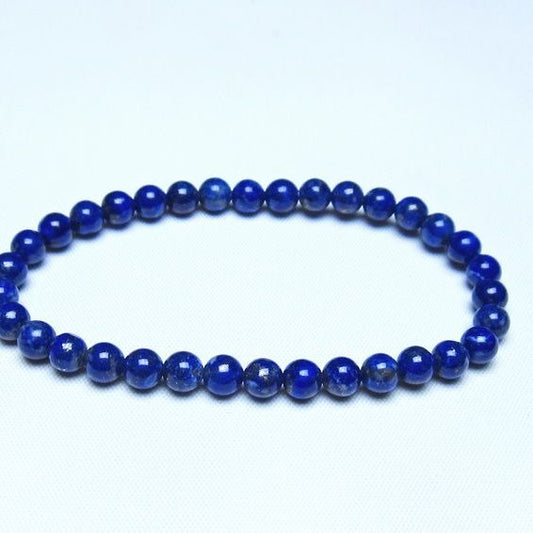 ラピスラズリ ブレスレット 5mm 一点物 メール便可 [M便 1/10] 111-48352