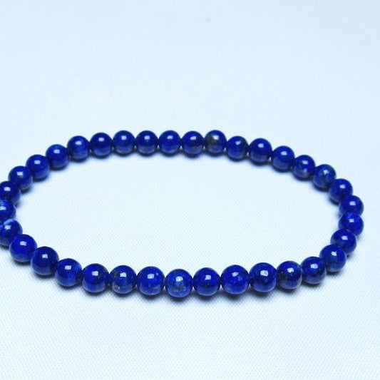 ラピスラズリ ブレスレット 5mm 一点物 メール便可 [M便 1/10] 111-48414