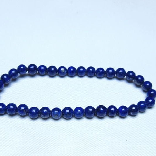 ラピスラズリ ブレスレット 5mm 一点物 メール便可 [M便 1/10] 111-48509