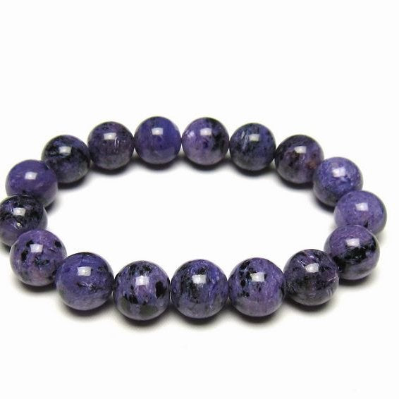 チャロアイト ブレスレット 12mm 一点物 メール便可 111-49290