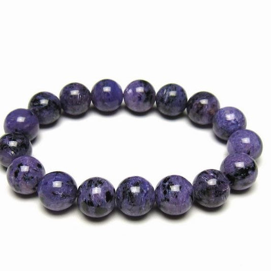 チャロアイト ブレスレット 12mm 一点物 メール便可 111-49290