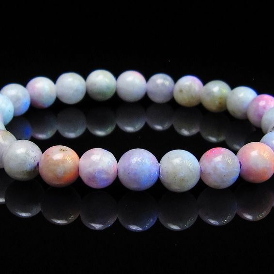 ハックマナイト ブレスレット 8mm 一点物 メール便可 111-49305
