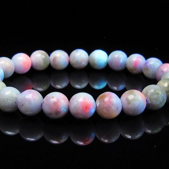 ハックマナイト ブレスレット 8mm 一点物 メール便可 111-49307