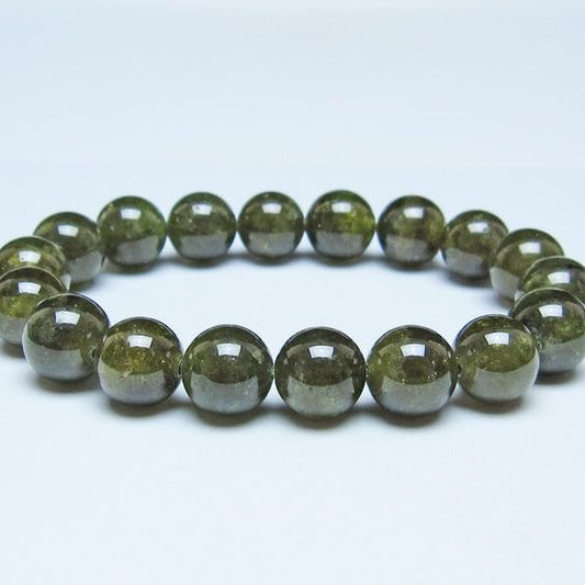 ツァボライト ブレスレット 11mm 一点物 111-49806