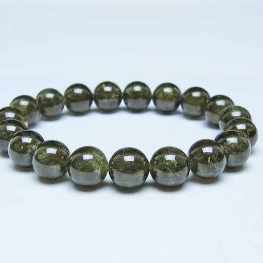 ツァボライト ブレスレット 11mm 一点物 111-49807