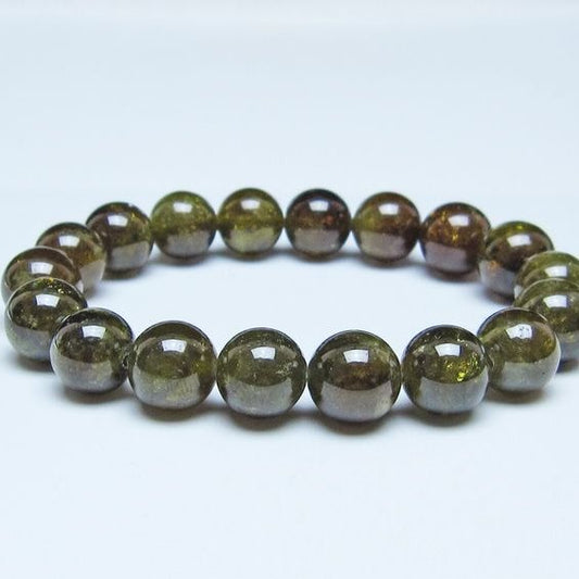 ツァボライト ブレスレット 12mm 一点物 111-49808