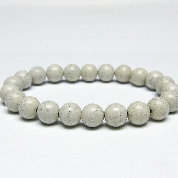 北投石 ブレスレット 9mm 一点物 メール便可 111-50301