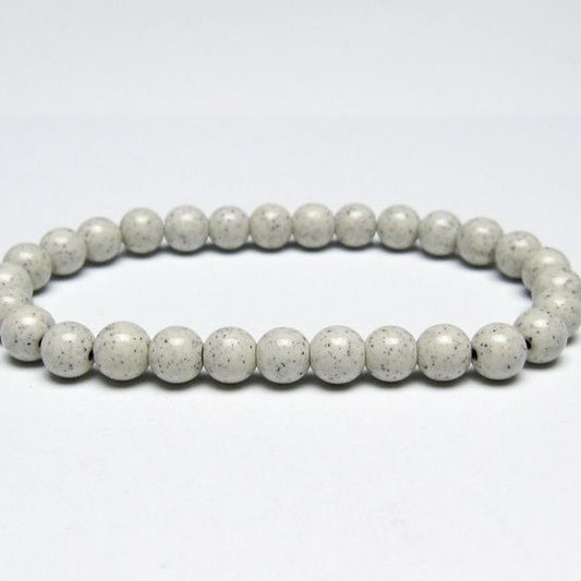 北投石 ブレスレット 6mm 一点物 メール便可 111-50348