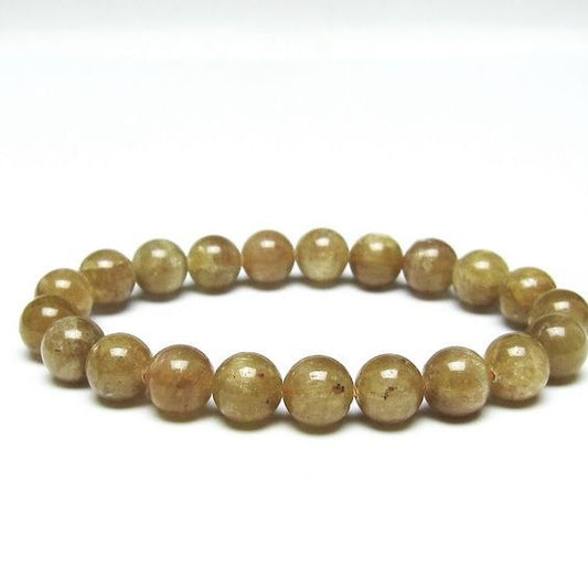 イエローアパタイト ブレスレット 9mm メール便可 一点物 111-52542