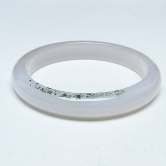 アゲート バングル モスアゲート メール便可 一点物 111-53163