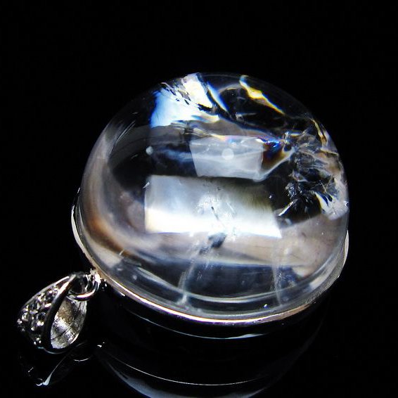アイリスクォーツ 水晶 ペンダント 虹入り 一点物 メール便可 [M便 1/20] 112-12423