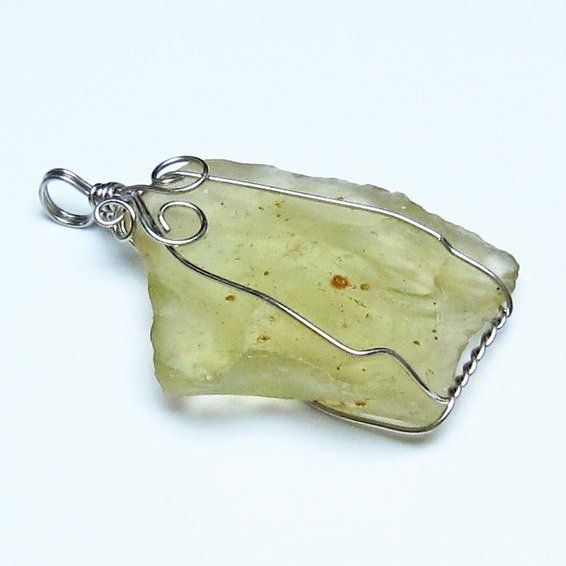 リビアングラス ペンダント 一点物 112-13856