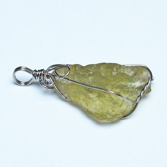 リビアングラス ペンダント 一点物 メール便可 112-13874