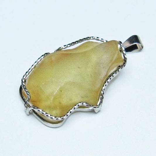 リビアングラス ペンダント 一点物 112-13888