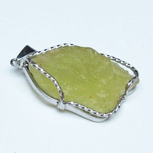 リビアングラス ペンダント 一点物 112-13931