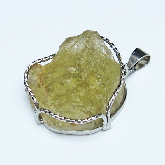 リビアングラス ペンダント 一点物 112-13932