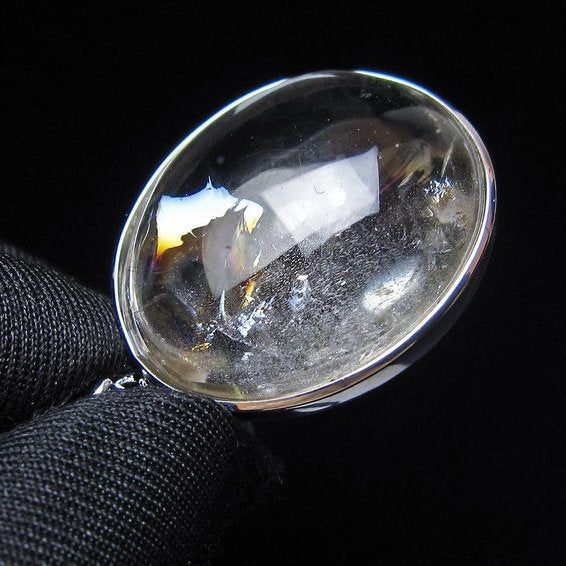 アイリスクォーツ 水晶 ペンダント 虹入り メール便可 一点物 112-14145