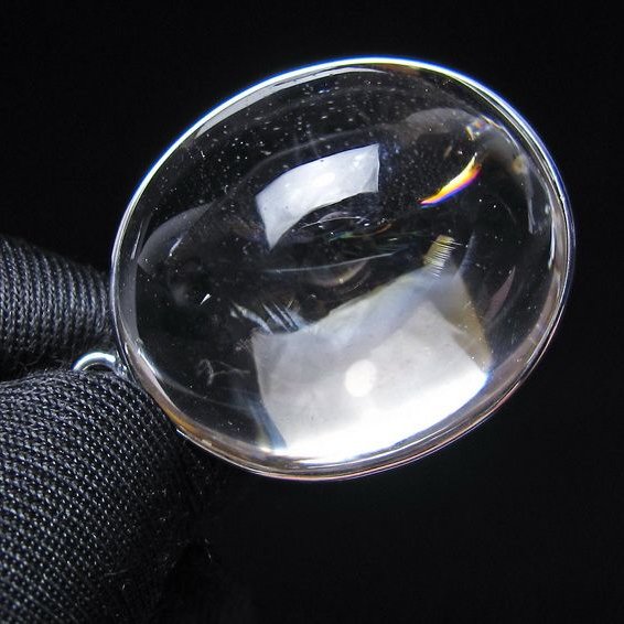 アイリスクォーツ 水晶 ペンダント 虹入り メール便可 一点物 112-14150