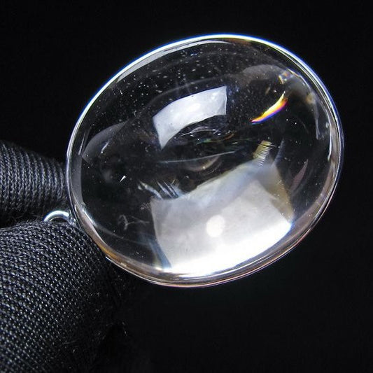 アイリスクォーツ 水晶 ペンダント 虹入り メール便可 一点物 112-14150