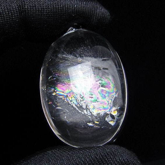 アイリスクォーツ 水晶 ペンダント 虹入り メール便可 一点物 112-14157
