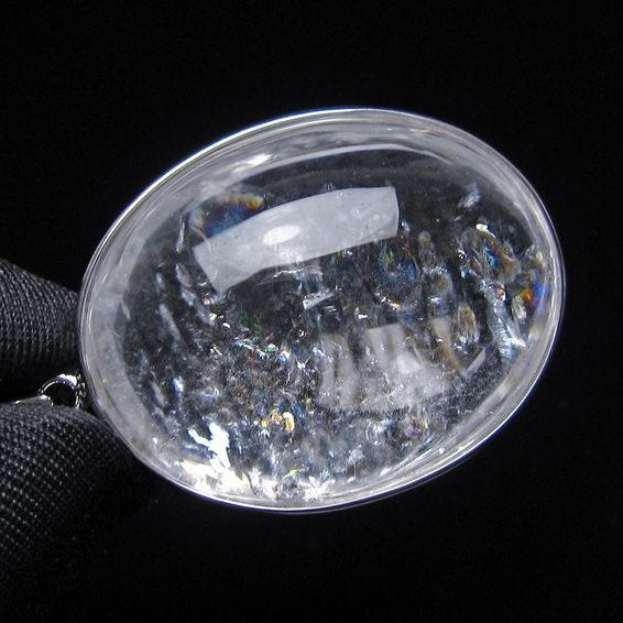 アイリスクォーツ 水晶 ペンダント 虹入り  一点物 112-14172