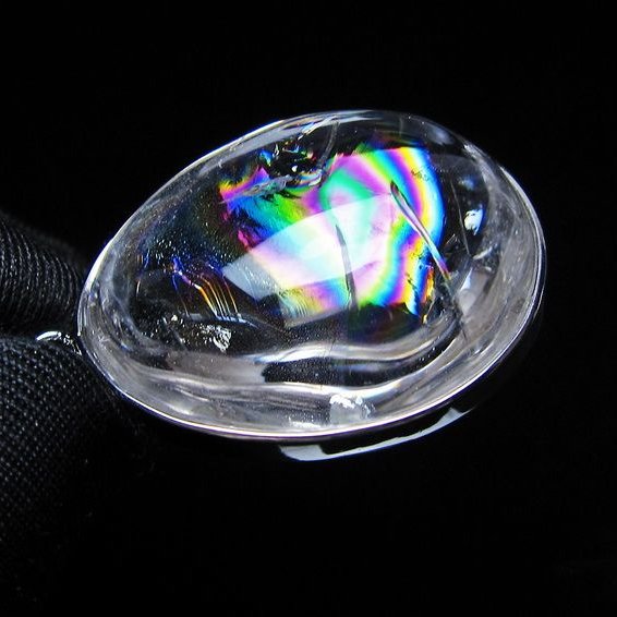 アイリスクォーツ 水晶 ペンダント 虹入り  一点物 112-14201