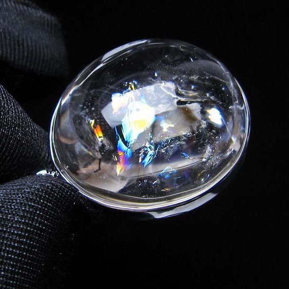アイリスクォーツ 水晶 ペンダント 虹入り  一点物 112-14202