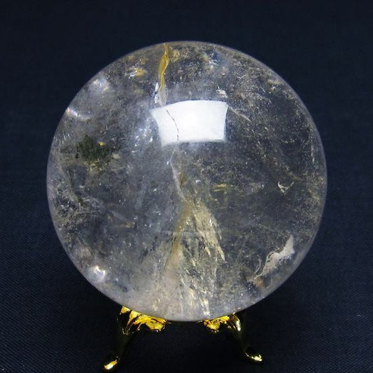水晶 丸玉 48mm 水晶玉 一点物 141-6033