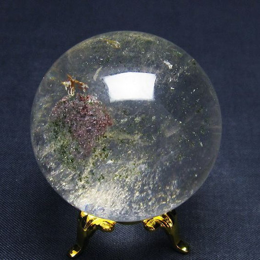 水晶 丸玉 43mm 水晶玉 一点物 141-6055