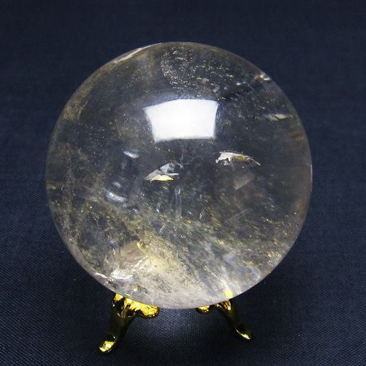 水晶 丸玉 48mm 水晶玉 一点物 141-6076