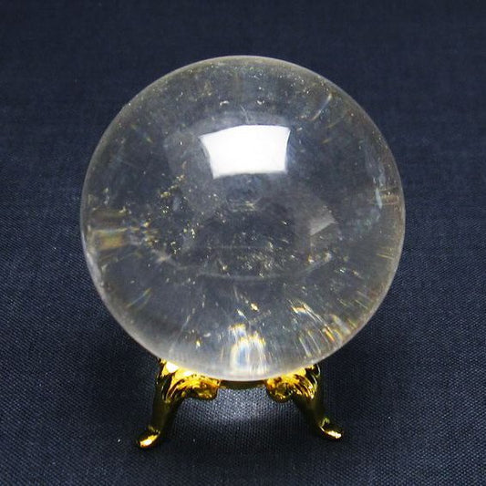 水晶 丸玉 44mm 水晶玉 一点物 141-6100