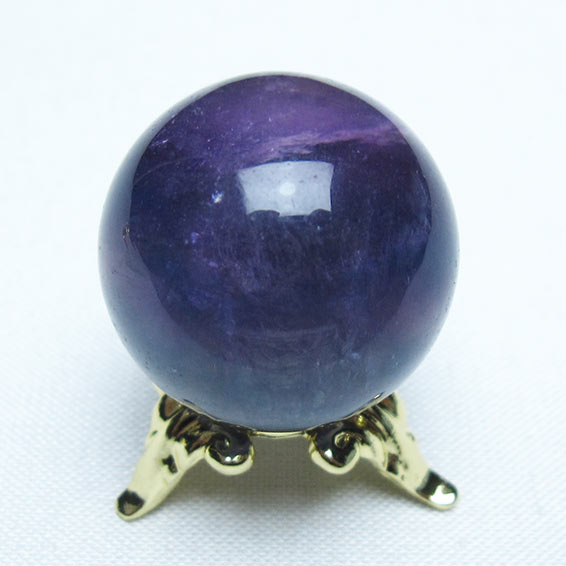 フローライト 丸玉 24mm 蛍石 スフィア 螢石 置物 一点物 141-7272