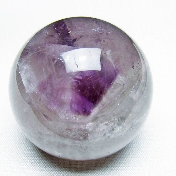 アメジスト 丸玉 51mm スフィア amethyst 置物 一点物 141-7309