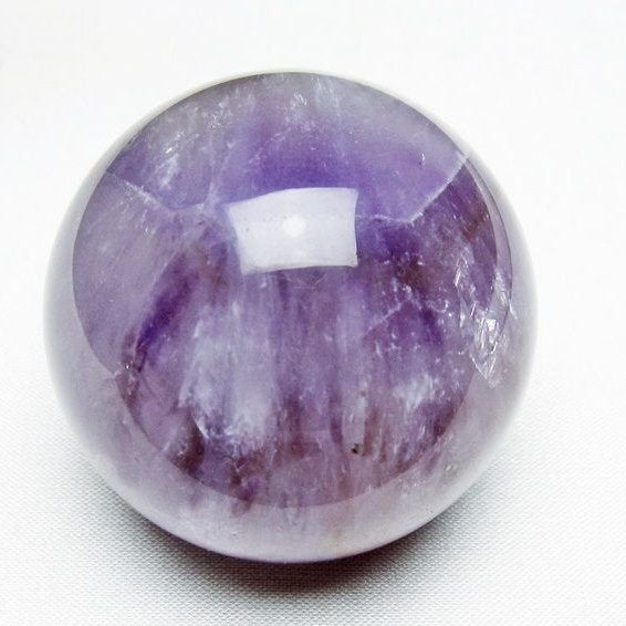 アメジスト 丸玉 51mm スフィア amethyst 置物 一点物 141-7310